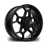 Riviera Rtr Satin Black - 20 Inch - 5x160 Satin Black