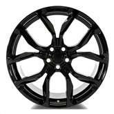 Svr Style Split Spoke Satin Black - 22 Inch -5x120 Gloss Black