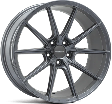 Veemann V-FS48 - 20 Inch - 5x112 Graphite Smoke Machined