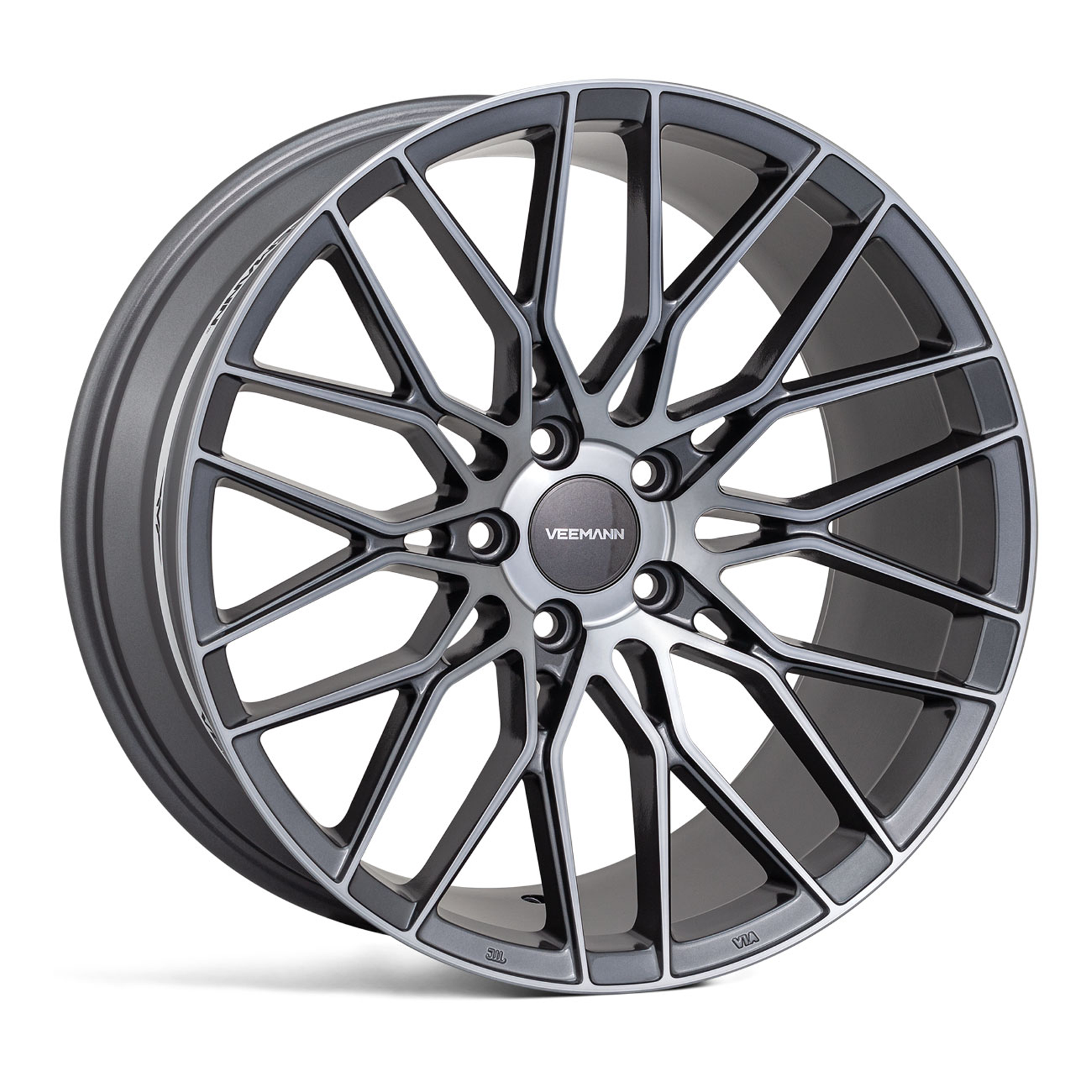 Veemann V-fs34 - 20 Inch 8.5J - 5x120 Gunmetal Grey