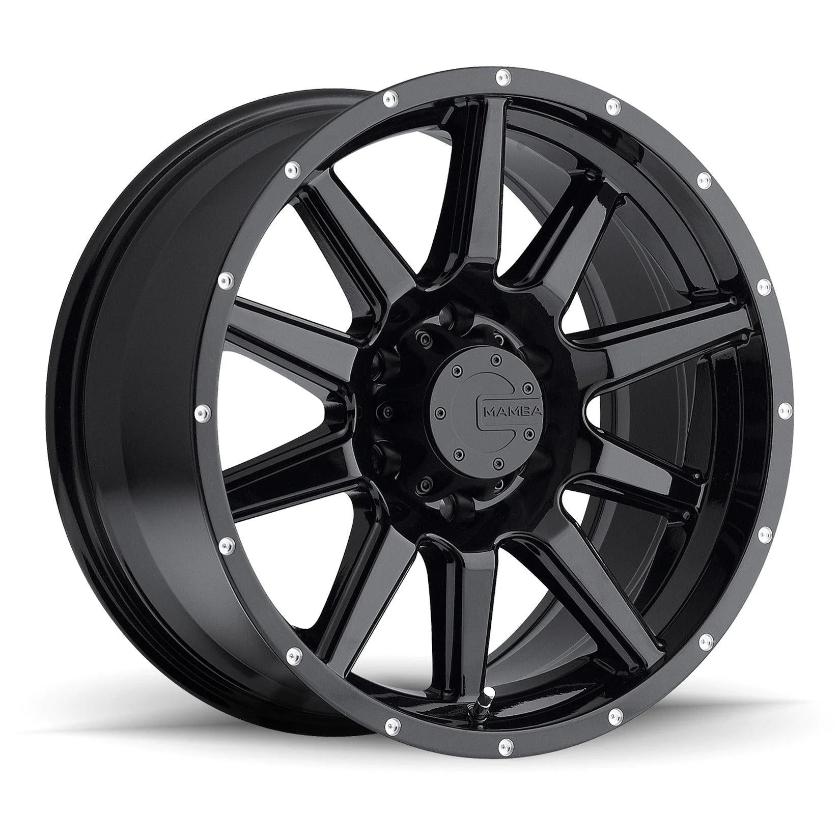 Mamba M15 Gloss Black - 18 Inch - 6x139.7 Gloss Black