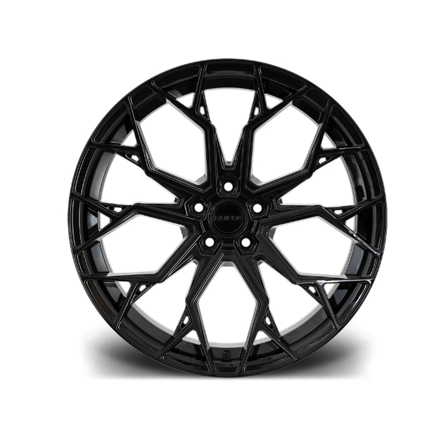 Riviera Rf5 Flow Formed Gloss Black - 22 Inch 5x120 Gloss Black