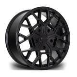 Riviera Rtx Satin Black - 20 Inch - 5x160 Satin Black