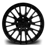 Riviera Rtz Gloss Black - 20 Inch - 5x160 Gloss Black