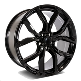 Svr Style Split Spoke Satin Black - 22 Inch -5x120