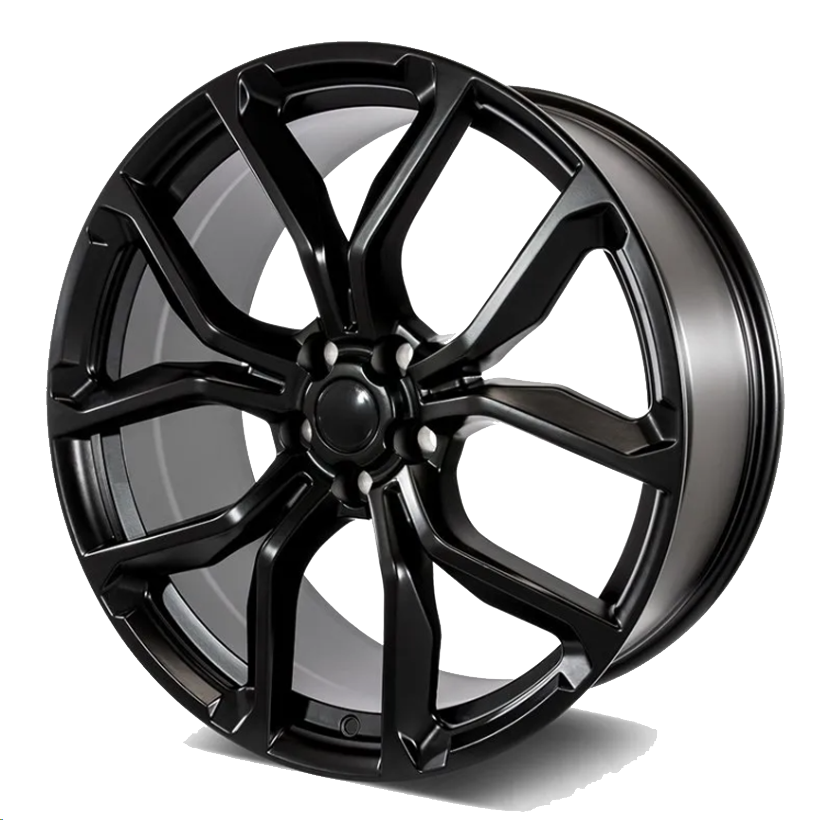 Svr Style Split Spoke Satin Black - 22 Inch -5x120