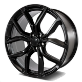Svr Style Split Spoke Satin Black - 22 Inch -5x120