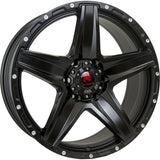 Tomahawk Apache Satin Black - 20 Inch - 6x114 Satin Black