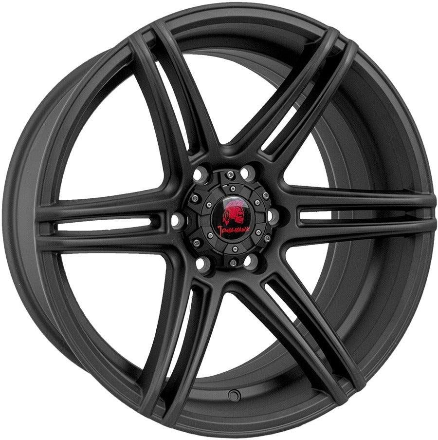 Tomahawk Navajo Satin Black - 20 Inch - 6x139.7 Satin Black